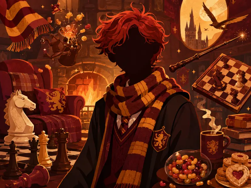 Ron Weasley portrait illustration