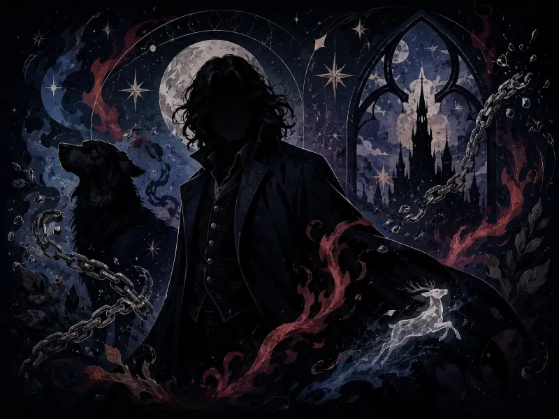 Sirius Black portrait illustration