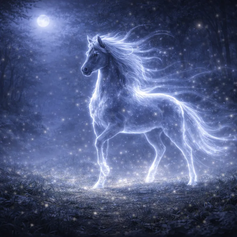 Black Stallion Patronus Guardian