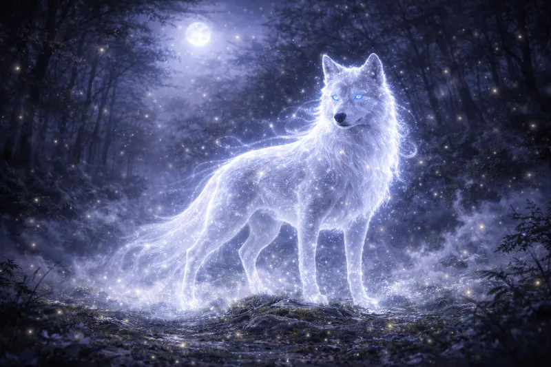 Wolf Patronus Guardian
